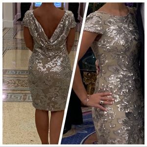 Calvin Klein dress is absolutely breathtaking!